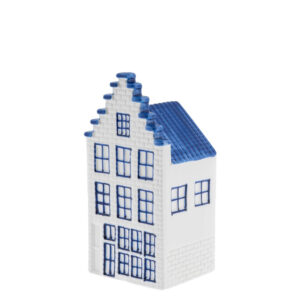 Delft Blue Ceramic Canal Houses