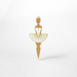 Ballerina brooch - Michael Barnaart
