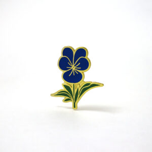 Dick Bruna Violet brooch - Michael Barnaart
