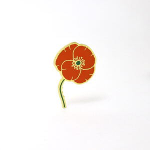 Dick Bruna Poppy brooch - Michael Barnaart