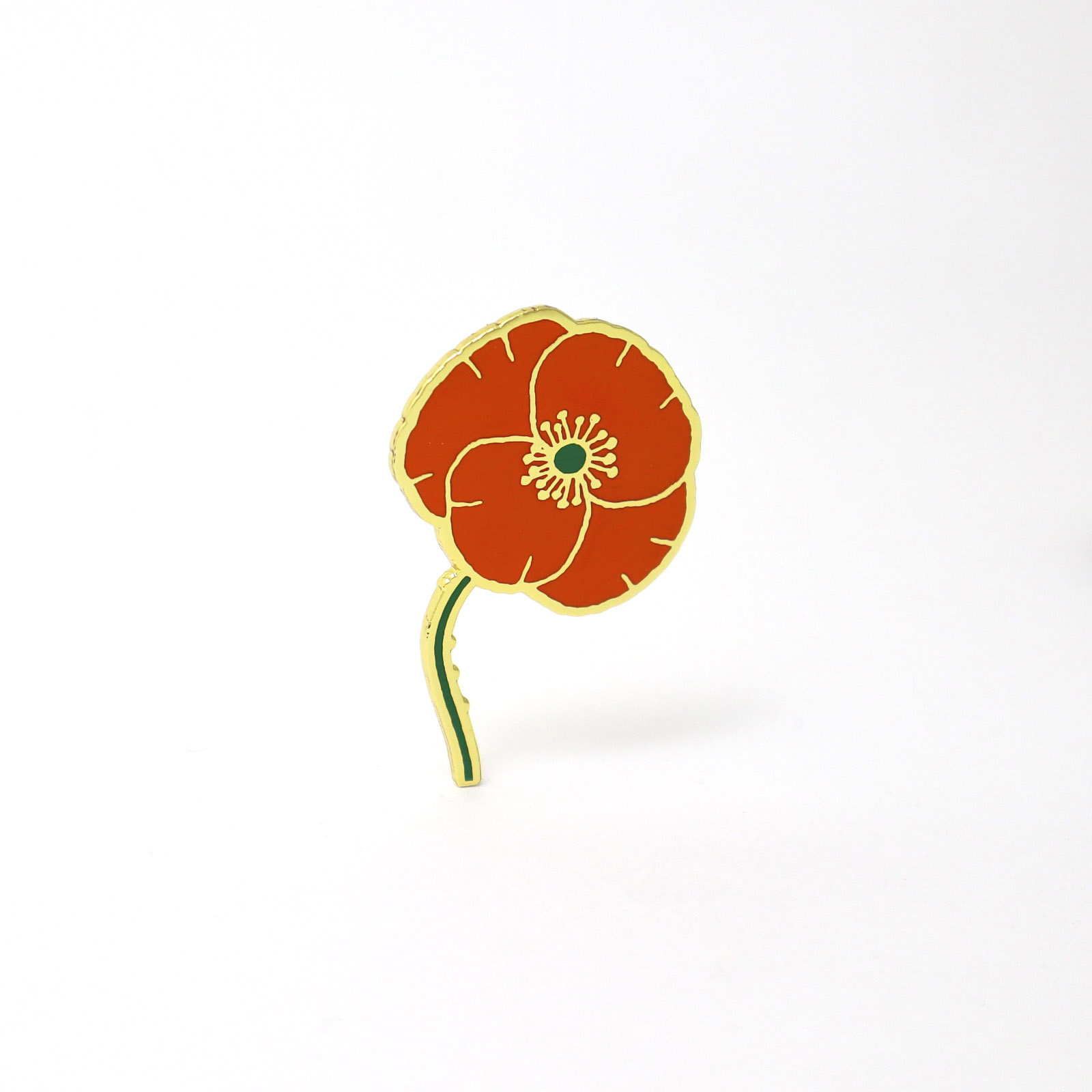 Dick Bruna Poppy brooch - Michael Barnaart