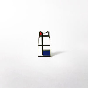 Mondrian dress pin - Michael Barnaart