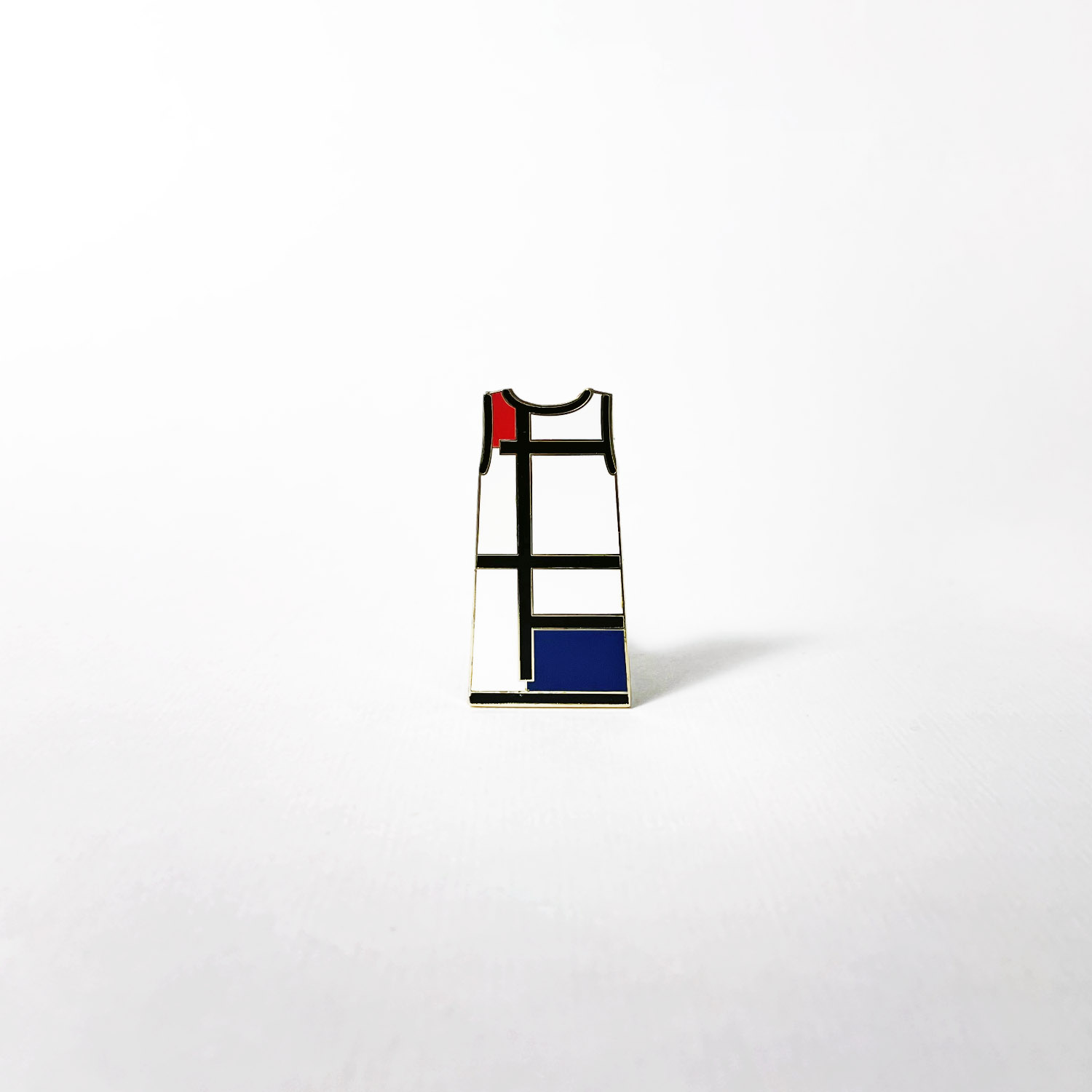 Mondrian dress pin - Michael Barnaart